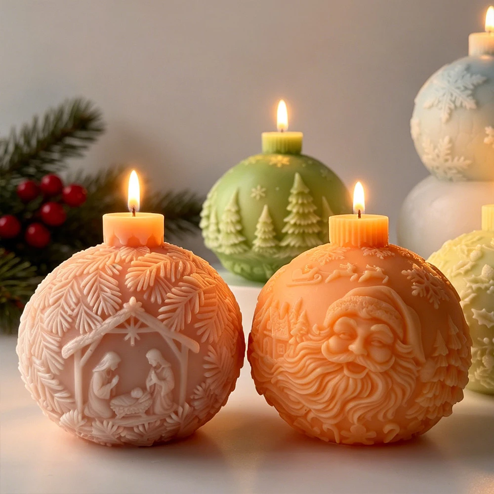 Christmas Crystal Ball Aromath - Candle Making Books For Beginners 评论和价格