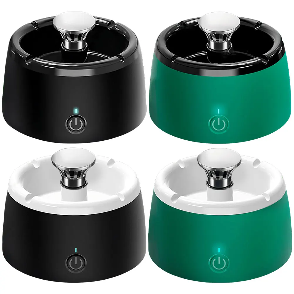 

Умная пепельница с отрицательной очисткой, перезаряжаемая пепельница для сигарет без дыма, многофункциональные подарки для папы, парня, родственников