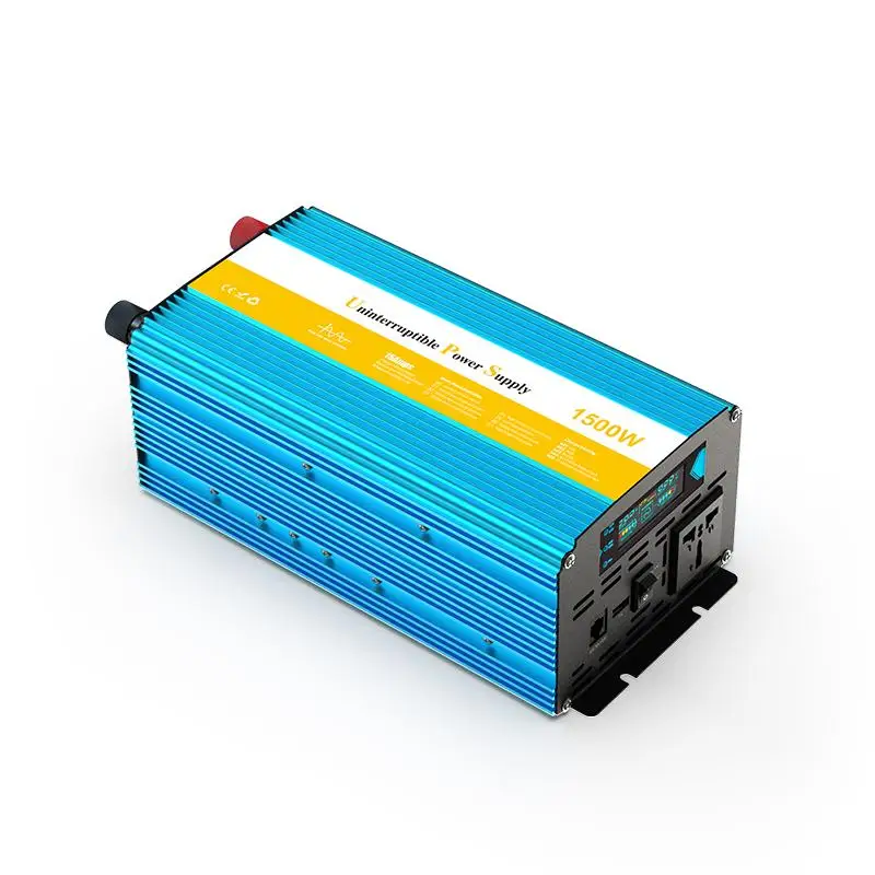 発電機 ソーラー UPS インバーター 充電器 12V 24V 220V UPS インバーター 1.5 KVA ホーム用 UPS インバーター