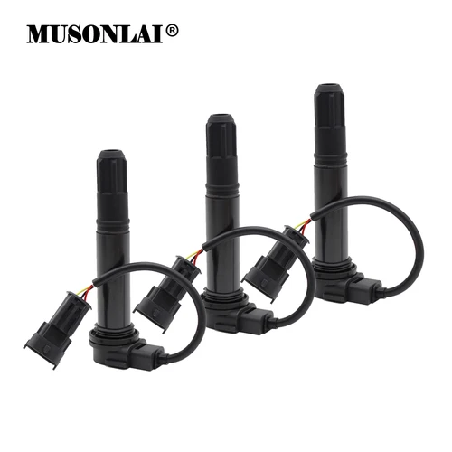 Bobina de encendido de 3 uds para Benelli 899 1130 1130K TNT1130 MV800 YAOSONG ZS377 500033012000 0040104002 0040104006 - 113791 -2N