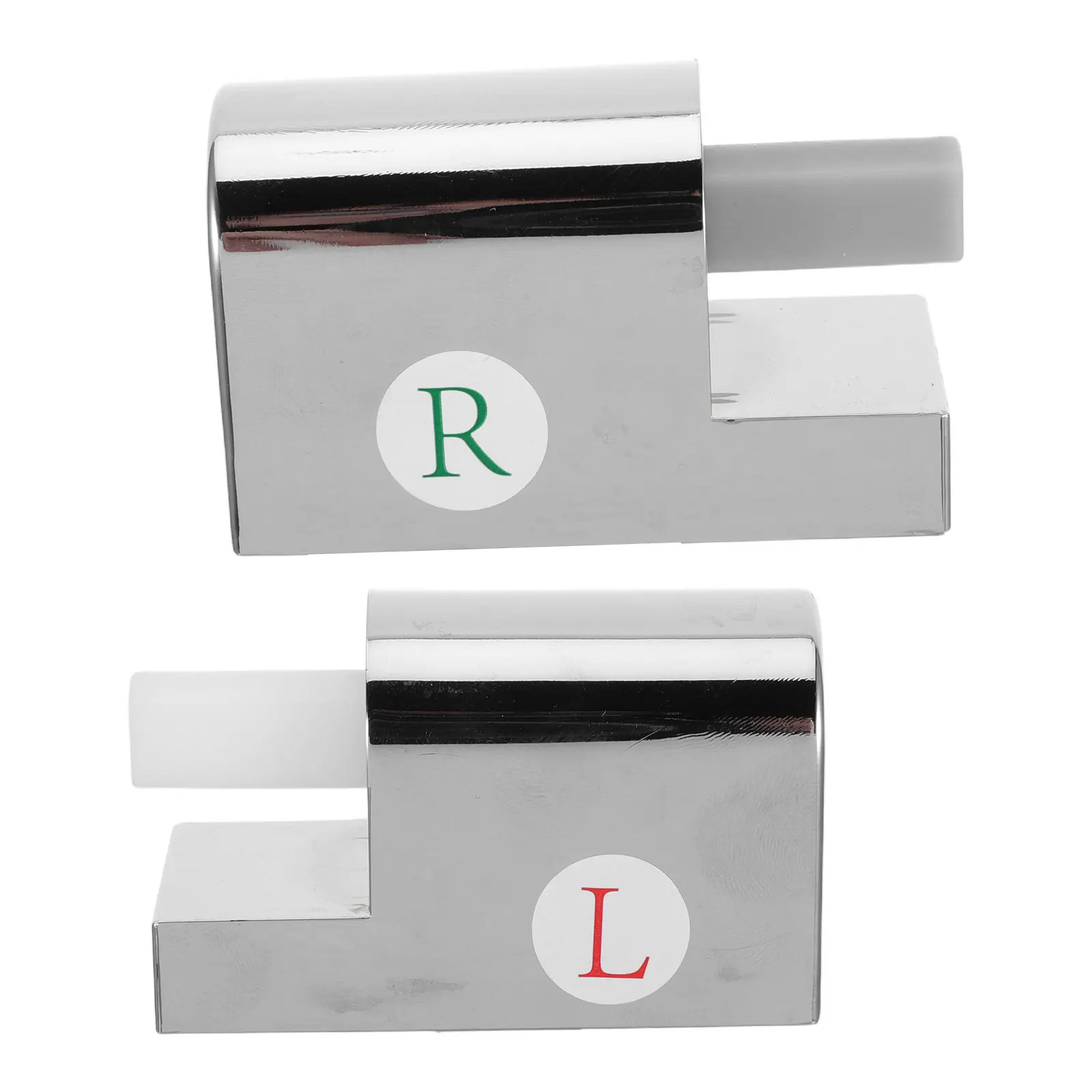 

1Set Slow Lowering Toilet Seat Hinge ABS Soft Close Cover Replacement Square Shell Quiet Damper Parts Easy Install Toilet Seat