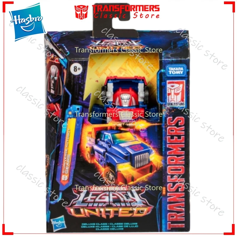 Op voorraad Klassiek Transformers Toys Legacy United Deluxe Class G1 Universe Autobot Gears Cybertron Actiefiguren Collectible