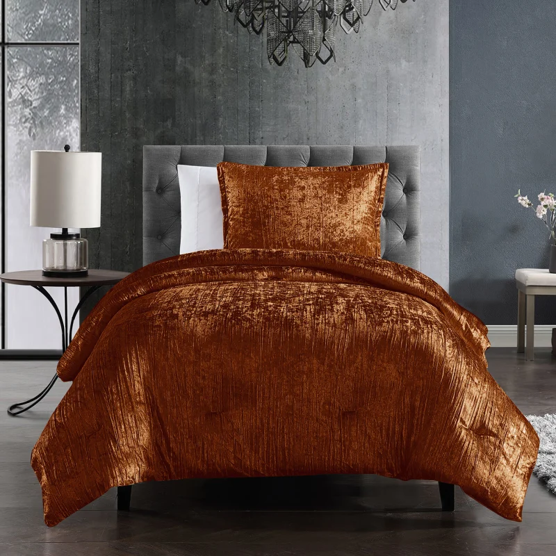 

Turin 2 Piece Comforter Set Spice Twin