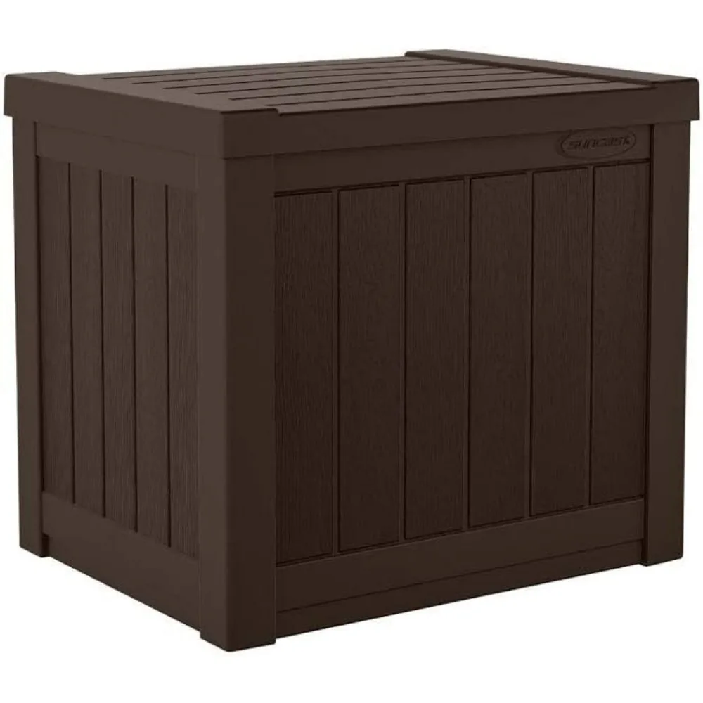 17 x 22 inch hars 22 gallon terrasopbergdoos, Java bruin