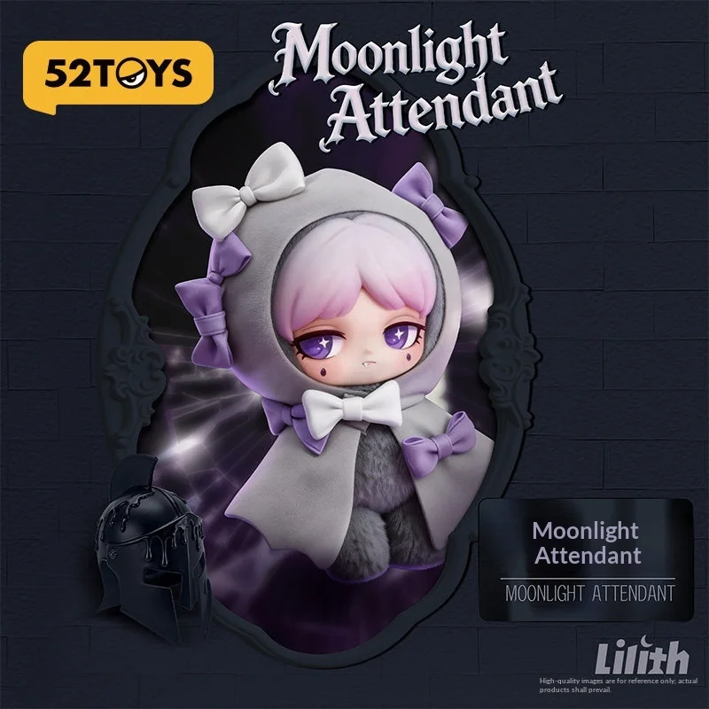 

52TOYS Lilith Moonlight Attendant Plush Blind Box Trendy Collectible Toy Keychain Bag Pendant Surprise Doll Gift For Anime Fans