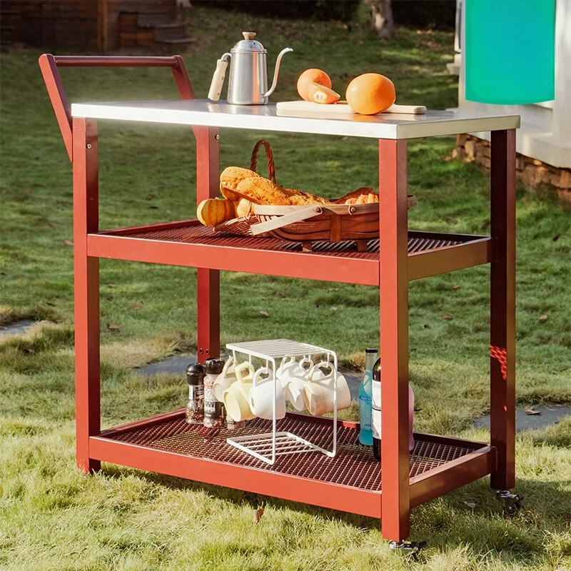 

Outdoor simple modern dining side cabinet aluminum alloy rainproof sunscreen rust-free hotel homestay villa garden furniture
