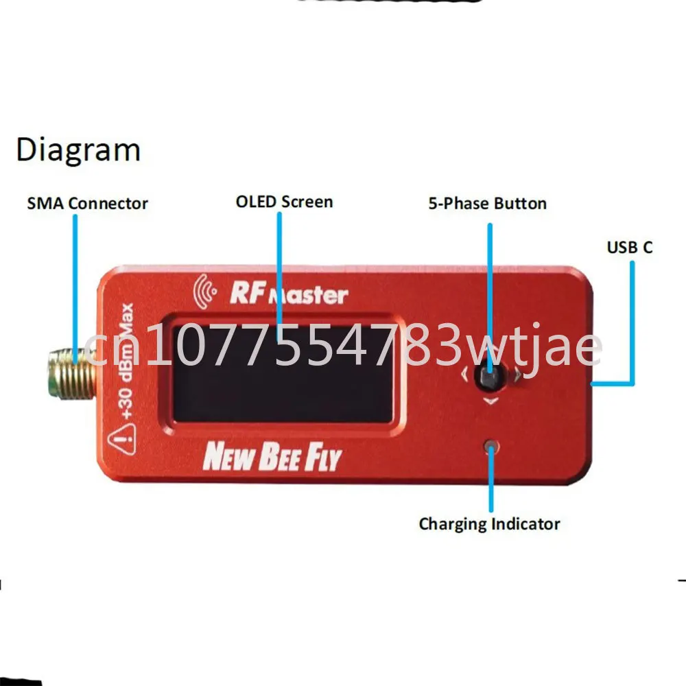 NewBeeFly RF master Multifunctional frequency tester 5W attenuator set