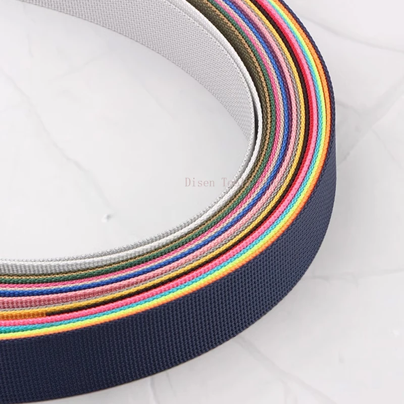 American Pattern Imitation Nylon Webbing Tape Pet Collar Pull Rope Tape Safety Belt Sewing Bias Accessories