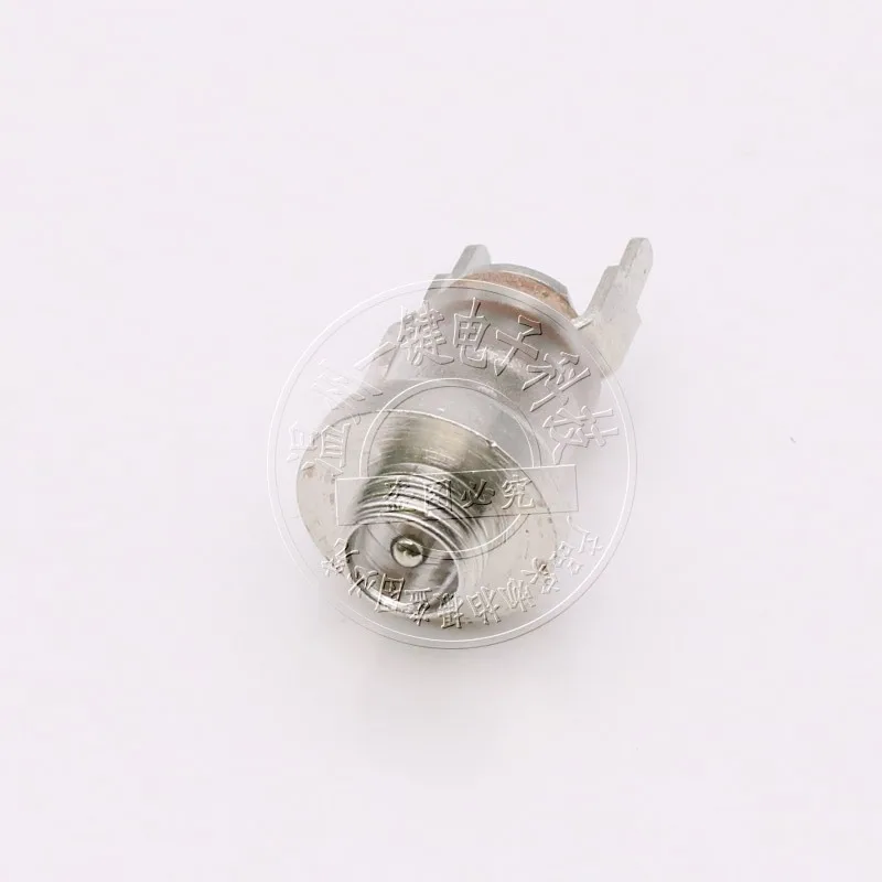 10 PCS DC power socket DC-035-1 translucent belt threaded charging socket base two-legged DC power switch