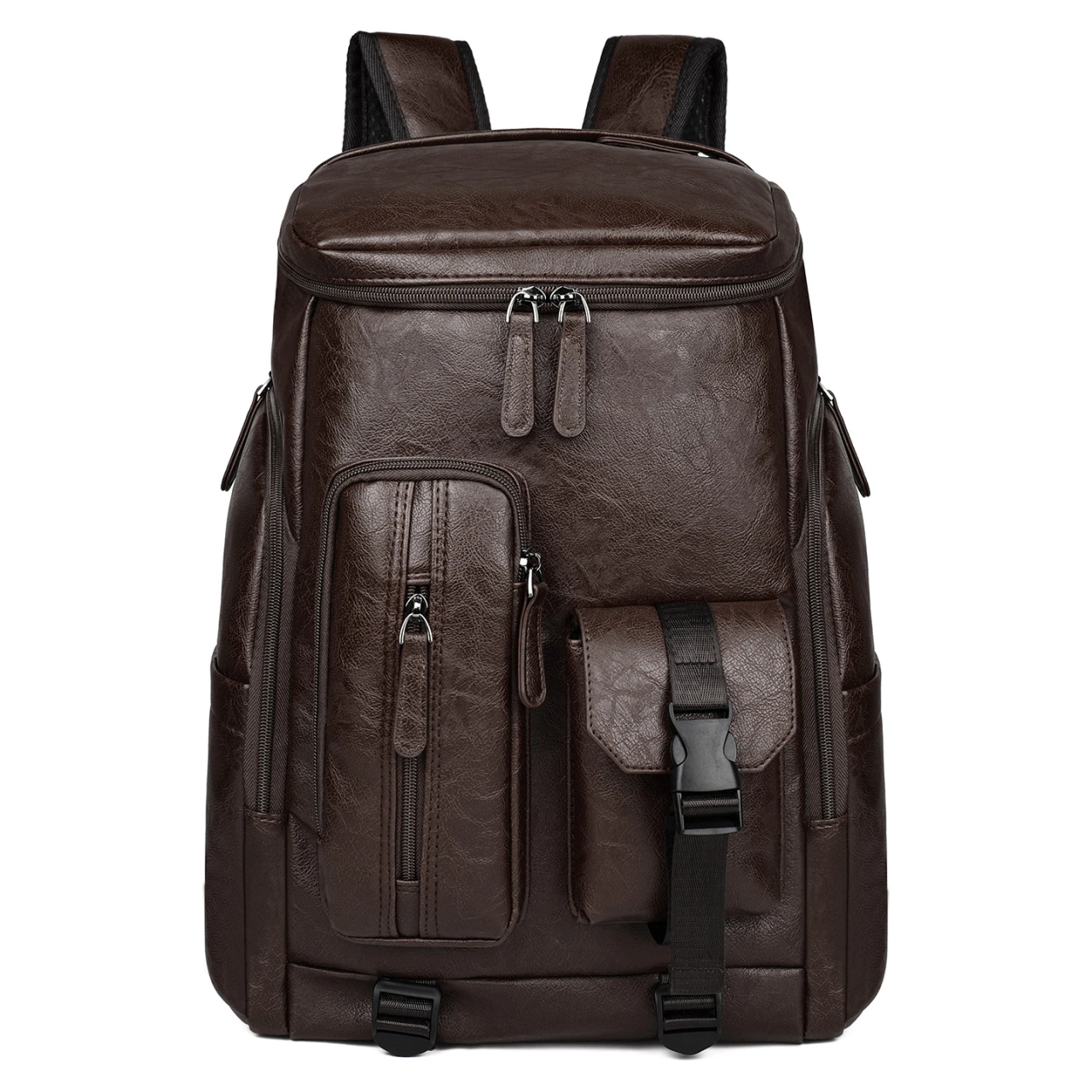 branded leather men backpack aliexpress Fashion Retro Backpacks Luxury Brand Backpack for Men Large Capacity Travel  Backpack Male Laptop Bags Multiple Pockets Schoolbag