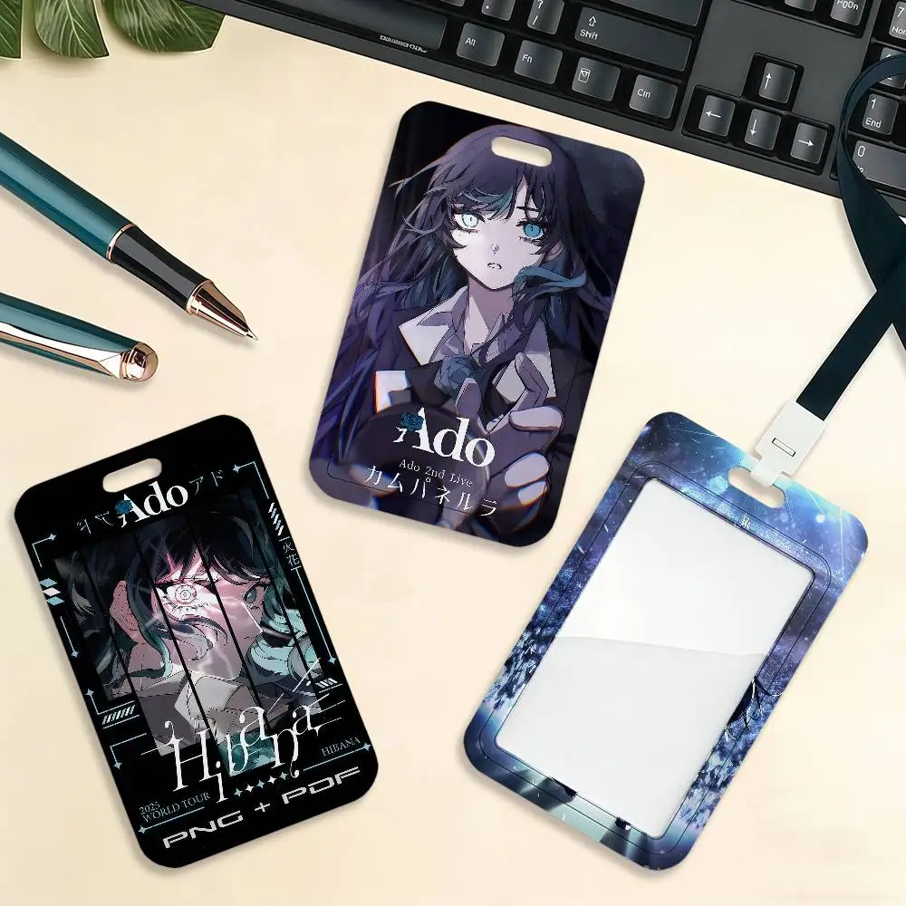 Singer A-ADO Card Holder Cardcase Bank Credit Student ID Subway Work Permit Badge Holder Door Card