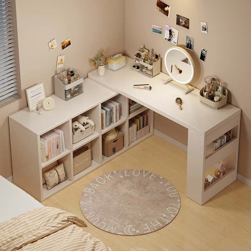 

Dresser Modern Simple Storage Cabinet Integrated Cream Style Girls Bedroom