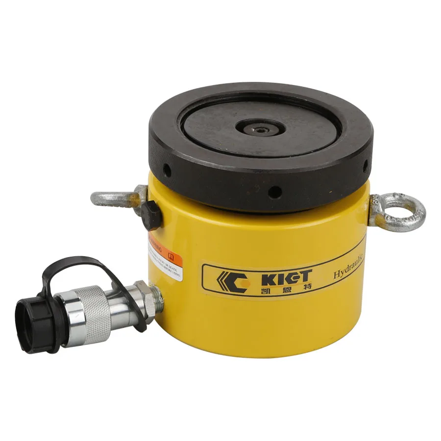 100 Ton Locking Nut Piston Rod Hydraulic Cylinder