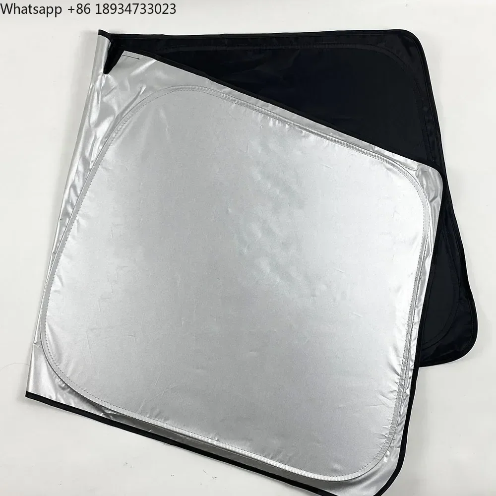 Silver Front WindScreen Windshield Sun Shade for Toyota Land Cruiser 70/76/79 Series LC75 LC76 LC78 LC79 Accessories view 3