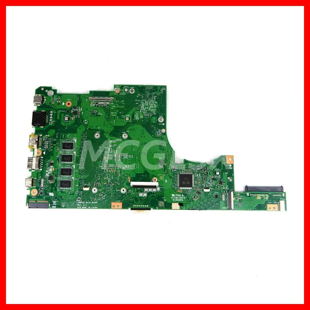 X405UA i3 i5 i7 CPU 8GB-RAM Motherboard For Asus S4100U X405UAP X405URP X405UR X405UB A405U V405U S405U K405U X405UQ Mainboard