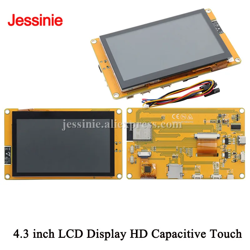 ESP32-S3 ESP32S3 Entwicklungsboard 4,3 5,0 7,0 Zoll LCD-Display WLAN BLE Smart TFT TN Modul Resistiver Kapazitiver Touchscreen