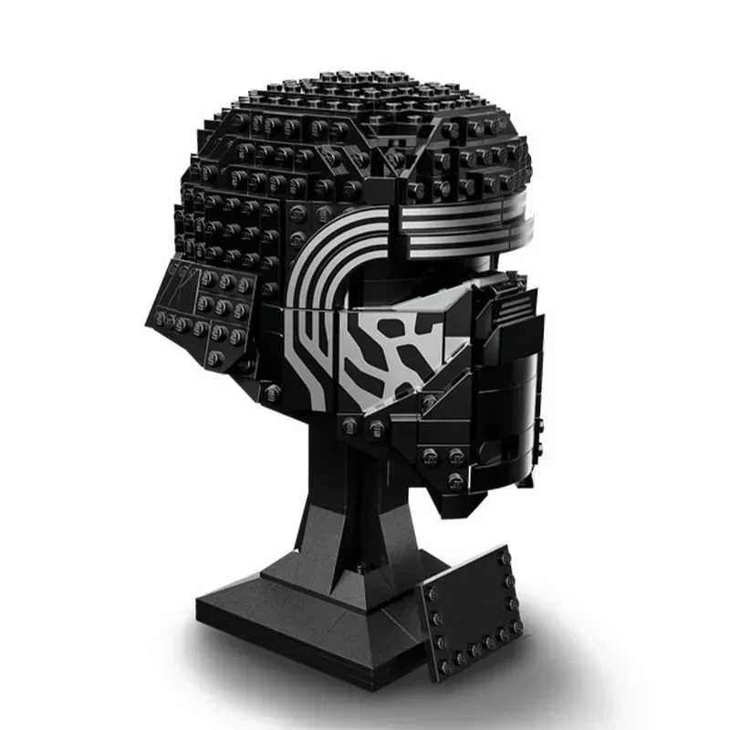 Star Battle Kylo Ren Helmet Model Building Blocks Sets Compatible With Legoed Particles Suitable For Christmas Gifts 75415