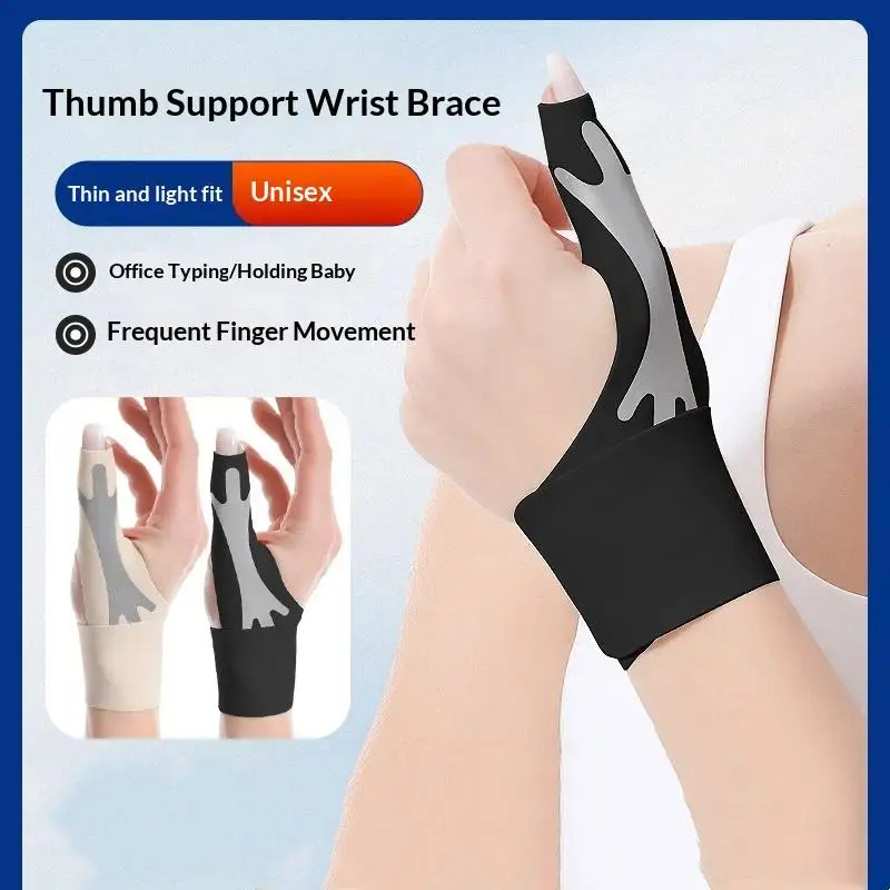 Adjustable Right Hand Thumb Support Brace Thumb Splint for Trigger Finger Injury Recovery Sports  Pain Relief