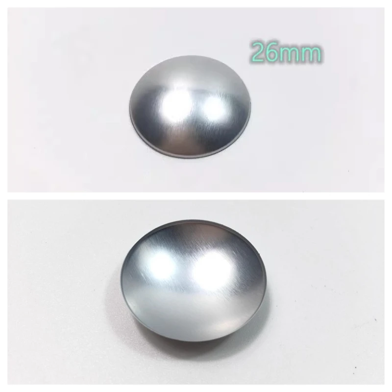 2PCS 26mm Speaker Aluminum Dust Cap Cover Protector for B&W Woofer Subwoofer Repair Parts Accessories