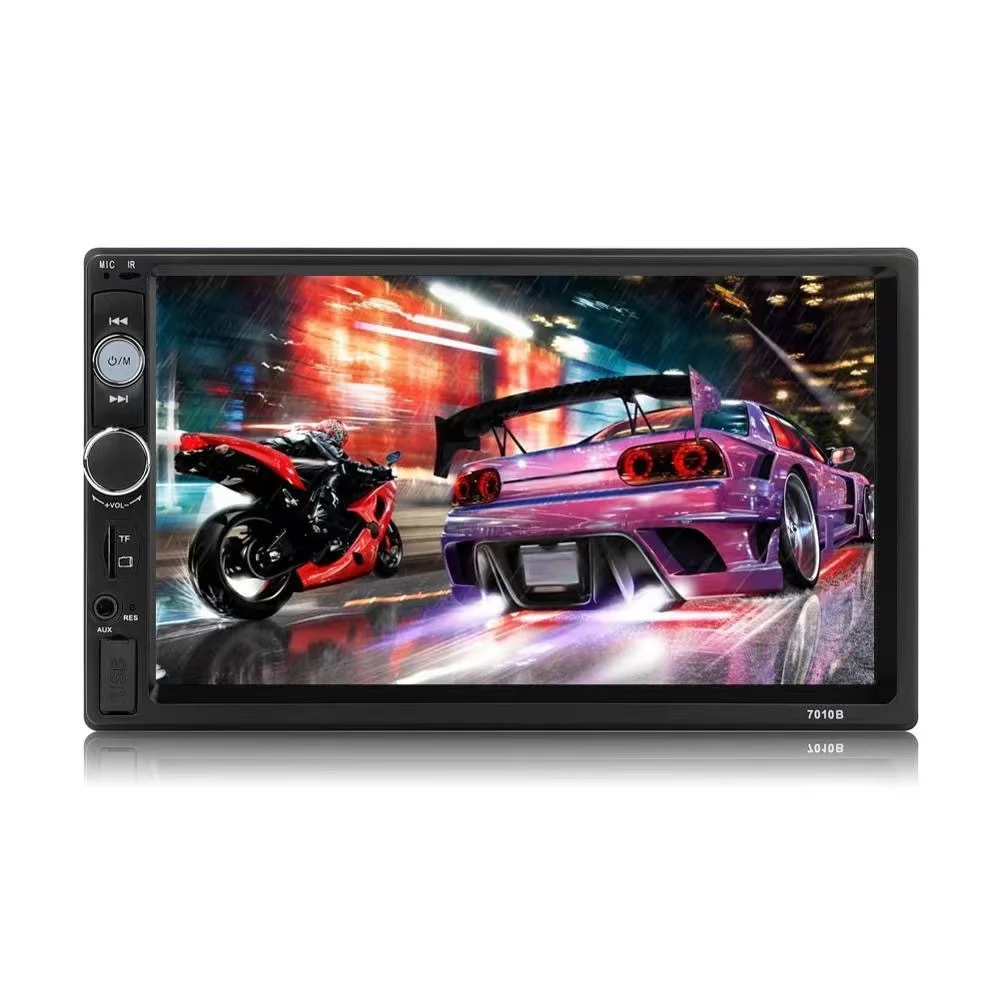 

2 din autoradio Auto audio 7 "HD Multimedia Player 2DIN Touch Screen Car Stereo MP5 Bluetooth USB TF FM Camera