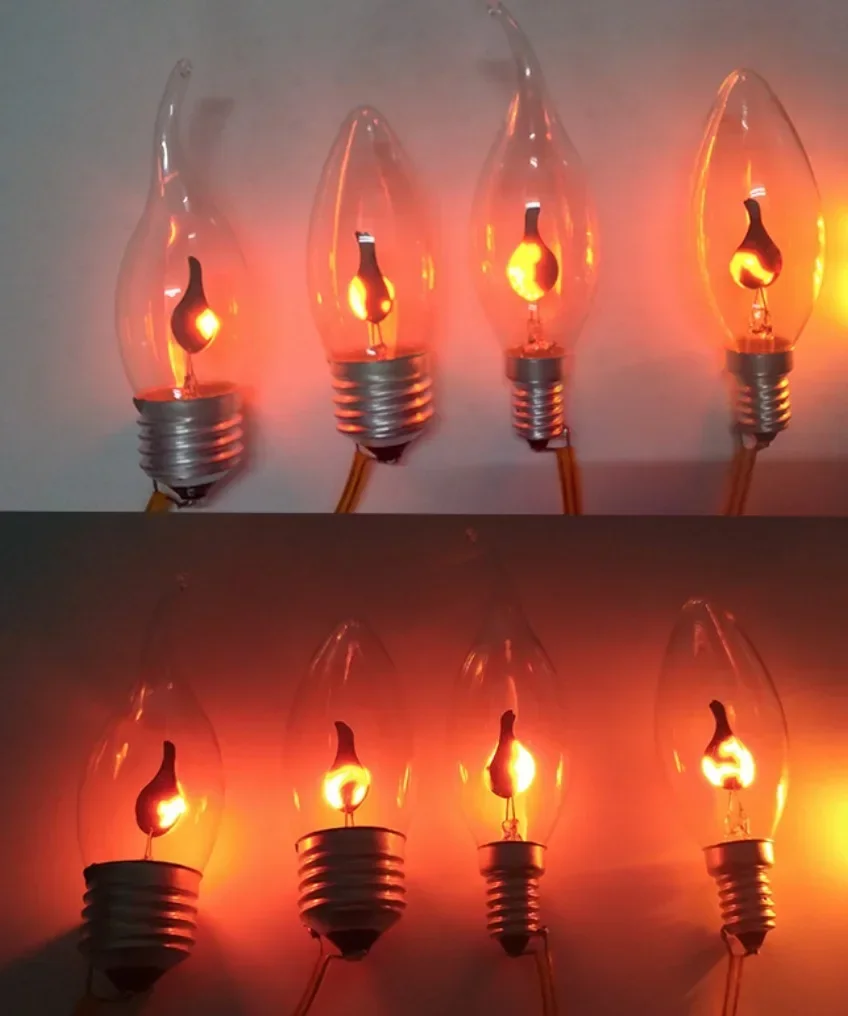 

Red God worship lamp, altar, flame, candle, of wealth, Buddha, lotus E14, electric bulb, E12 e27 2025-06