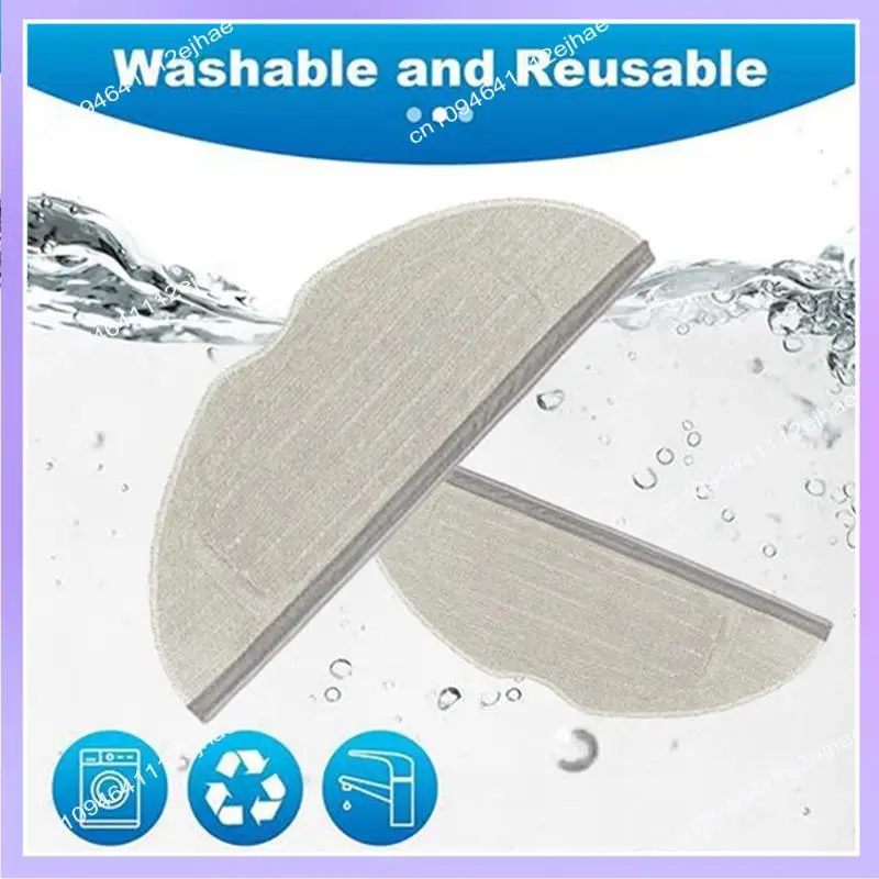 Juego de almohadillas de paño de mopa N83R para Dreame Mova S10/Trouver S10/Mova S10 Plus/Trouver S10 Plus, Kit de accesorios para aspiradoras, 8 Uds.