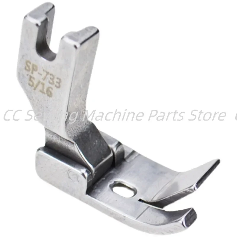 SP-733 Blindfolded F503 curved hem pull drum matching special flanging press foot industrial sewing machine spare parts