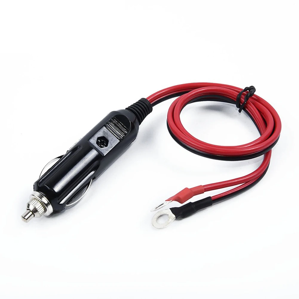 12-24V Portable Power Supply Cord Cigarette Lighter Adapter Car Male Plug Heavy Duty Power Cord To Auto Cigarette Lighter Socket