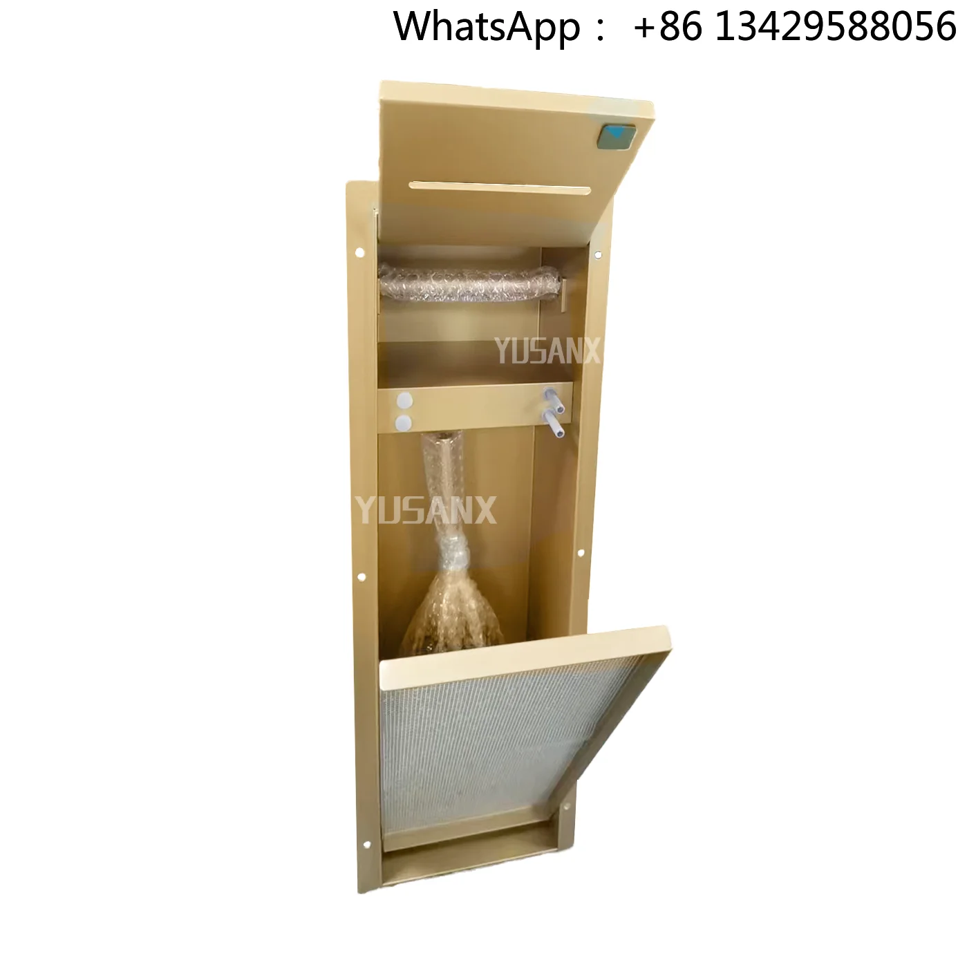 Concealed Design 304 Stainless Steel Tissue Box Toilet Brush Storage Niche Recessed Insert Tile Paper Roll Holder Toilet Cleaner