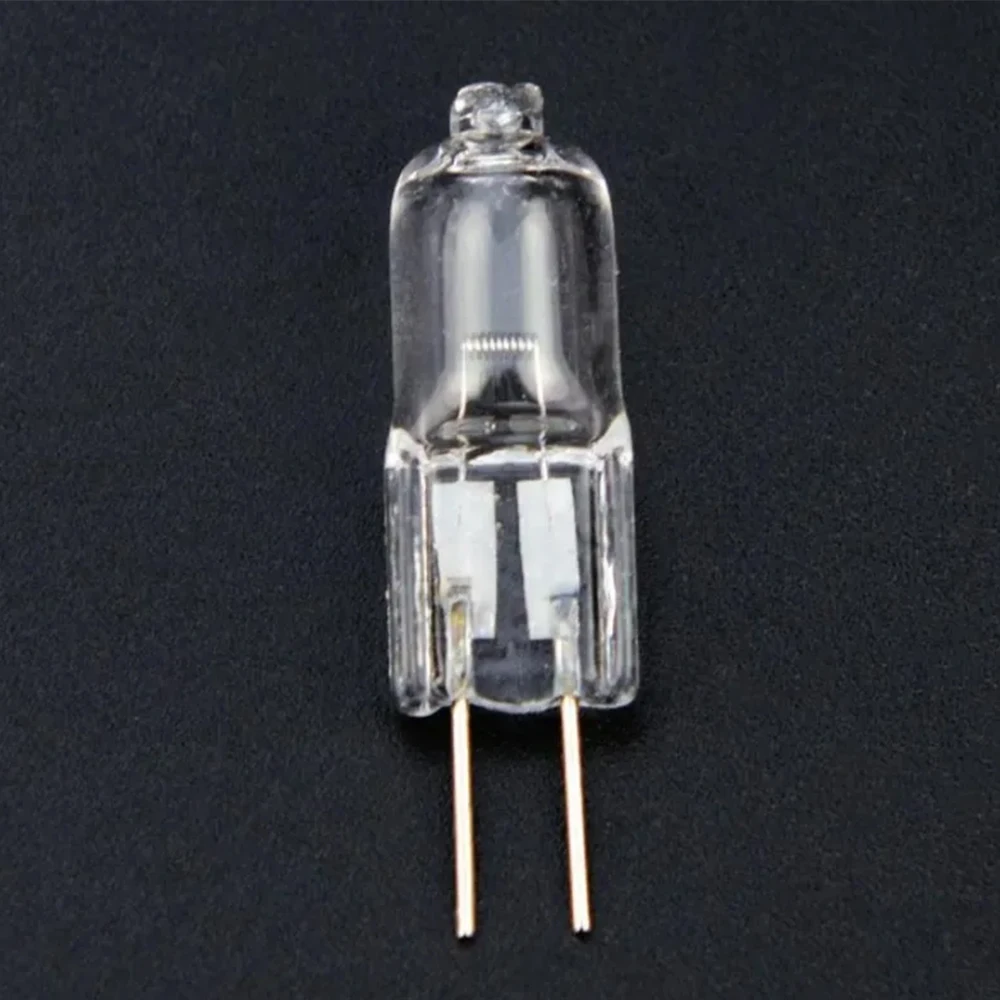 10PCS G4 6V Halogen Lamp Bulb Beads 5W 10W 15W 20W 25W 30W Optical Microscope Searchlight Flashlight