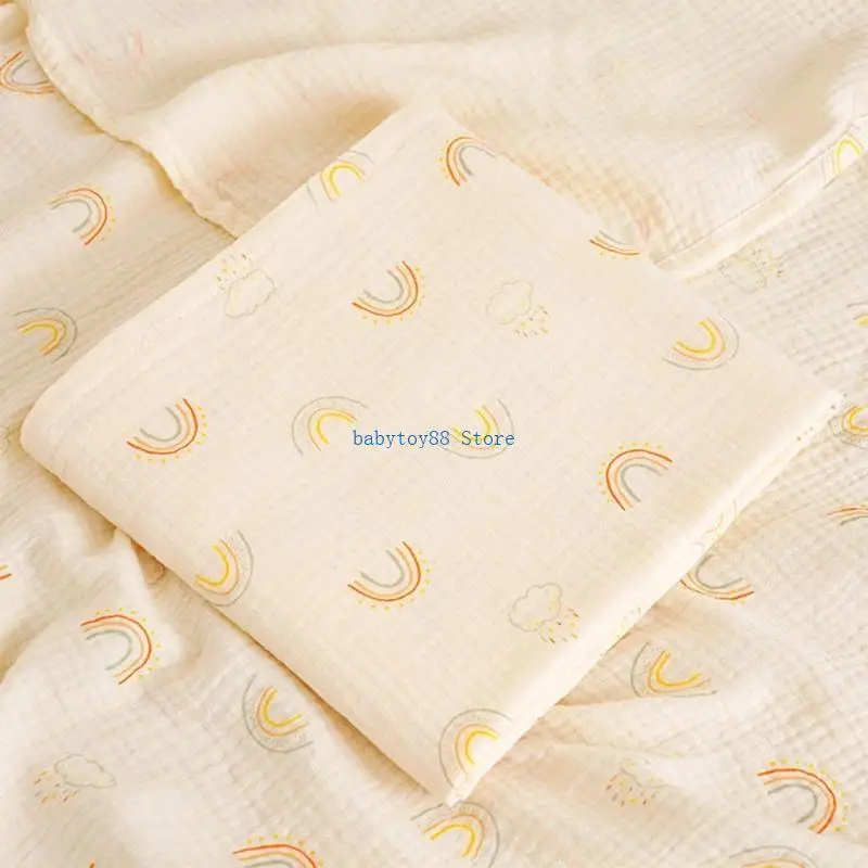 y4ud شاش قماط قماط بطانية سكان شاش شاش ناعم شاشن شاشن كبير