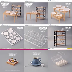Yamada Kenelephant 1/12 Food and Play Miniatures Tableware Plate Accessories Tea Shop Toast Cafe Cake Konparu Sandwich Model