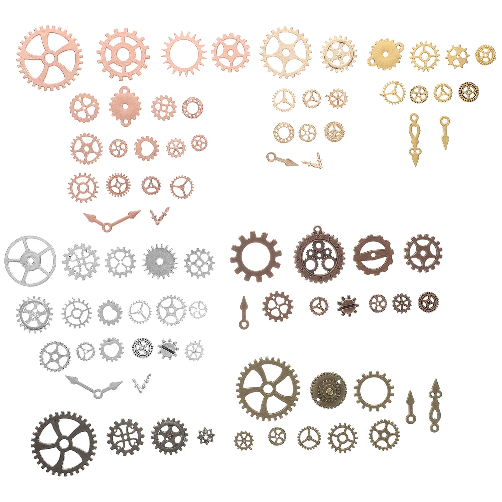 

Steampunk Pendants Small Charms Assorted Jewelry Accessories Crafting Gears Charms Gear Pendants Jewelry Pendant