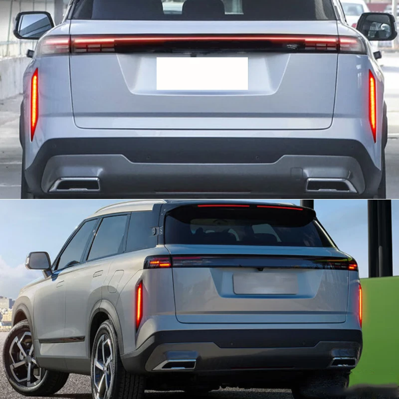 LED Rear Foglight For CHERY Jaecoo J7 2023- Rear Bumper Foglight Foglamp Fog Light Fog Lamp Brake Lights