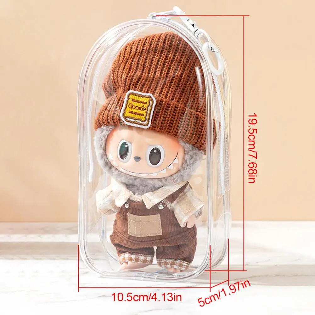 1Pc 19.5*10.5*5cm Mystery Box Storage Case Doll Organizer Box Square peluche Dolls Display Bag per accessori per bambole labuu