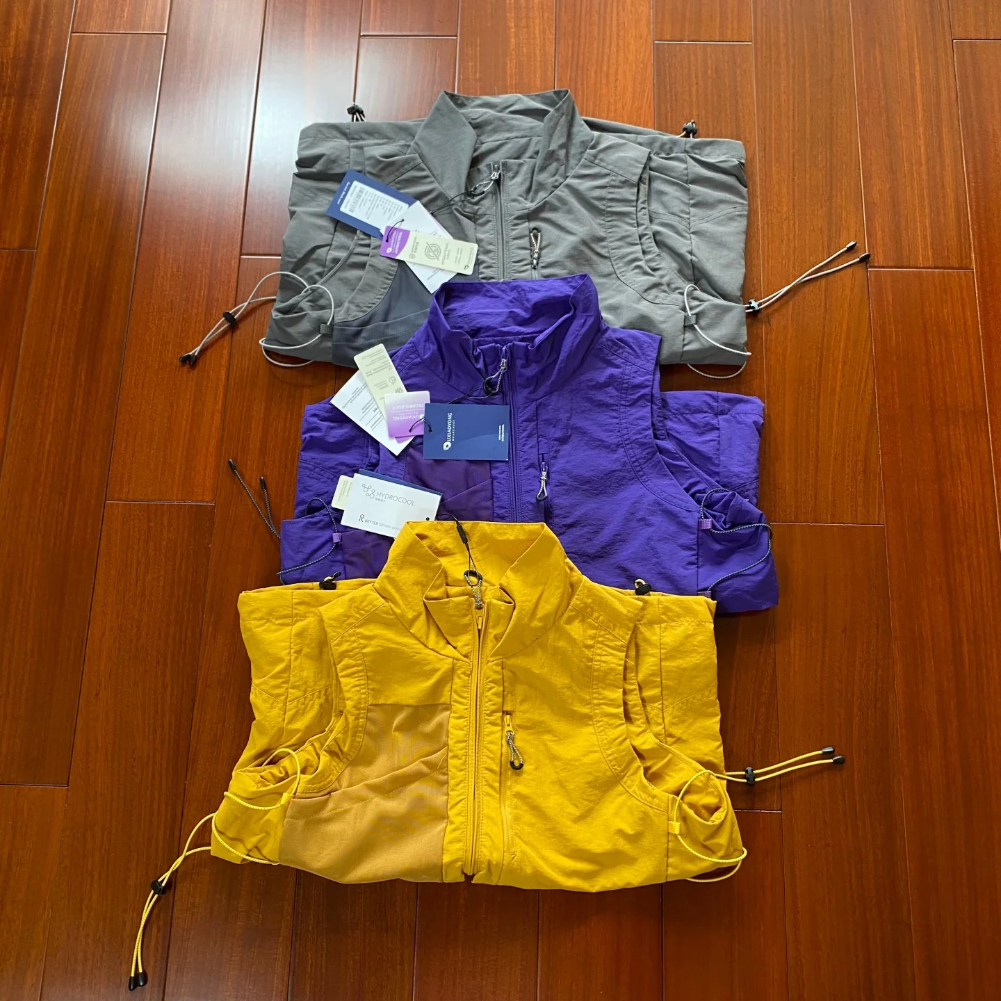 Chaleco Funcional Ligero de Verano para Exteriores, Unisex, Primavera-Otoño, con Cierre, Cordón Ajustable, Cuello Alto, Chaqu...