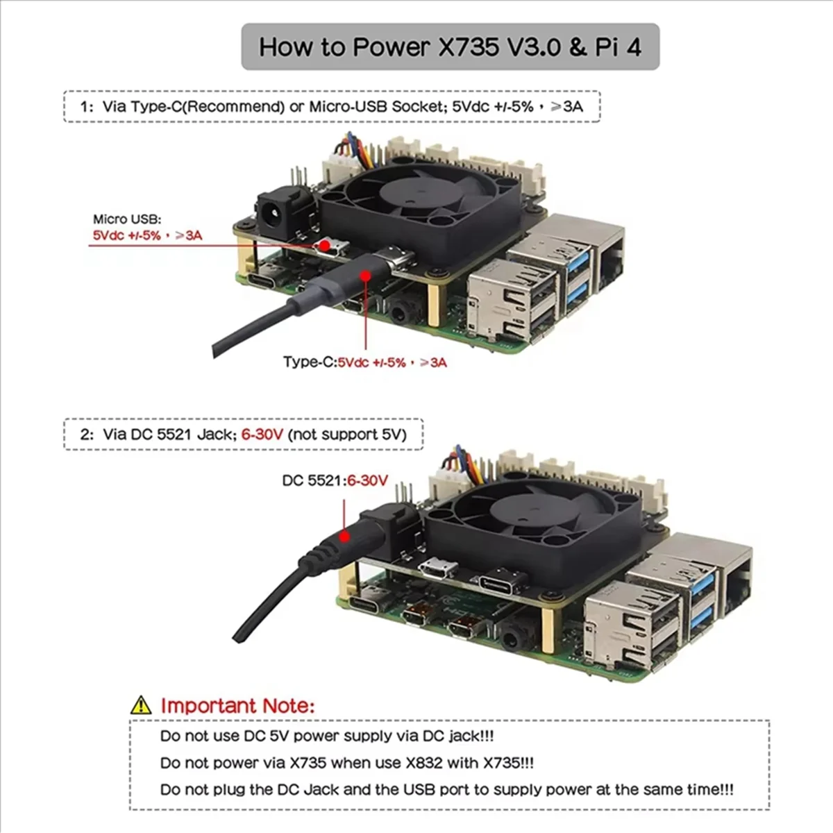 Carte d'extension de stockage SATA HDD/SSD GFR5-X825 V2.0 2,5 pouces
