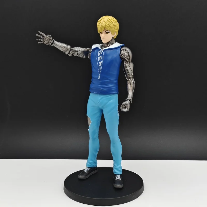 Gran oferta, figura de Anime One Punch Man Genos Turbo Cyborg, decoración de escritorio altamente detallada, el mejor regalo para un amigo