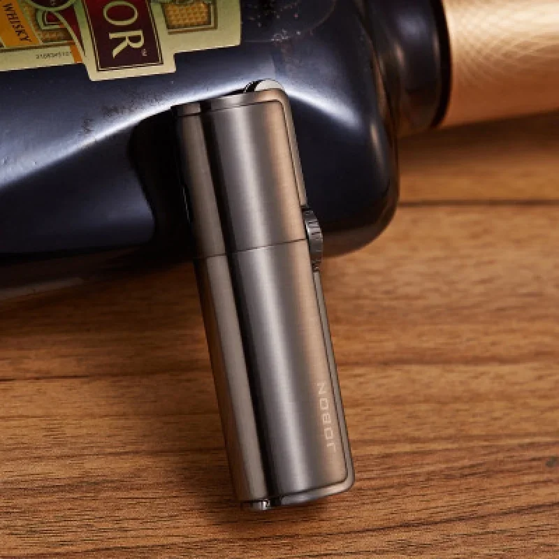 New Lighter One/Three Fire new Jet Gas Cigar Lighter Turbo Windproof Powerful Metal Kitchen Pipe Lighter(Without Gas)