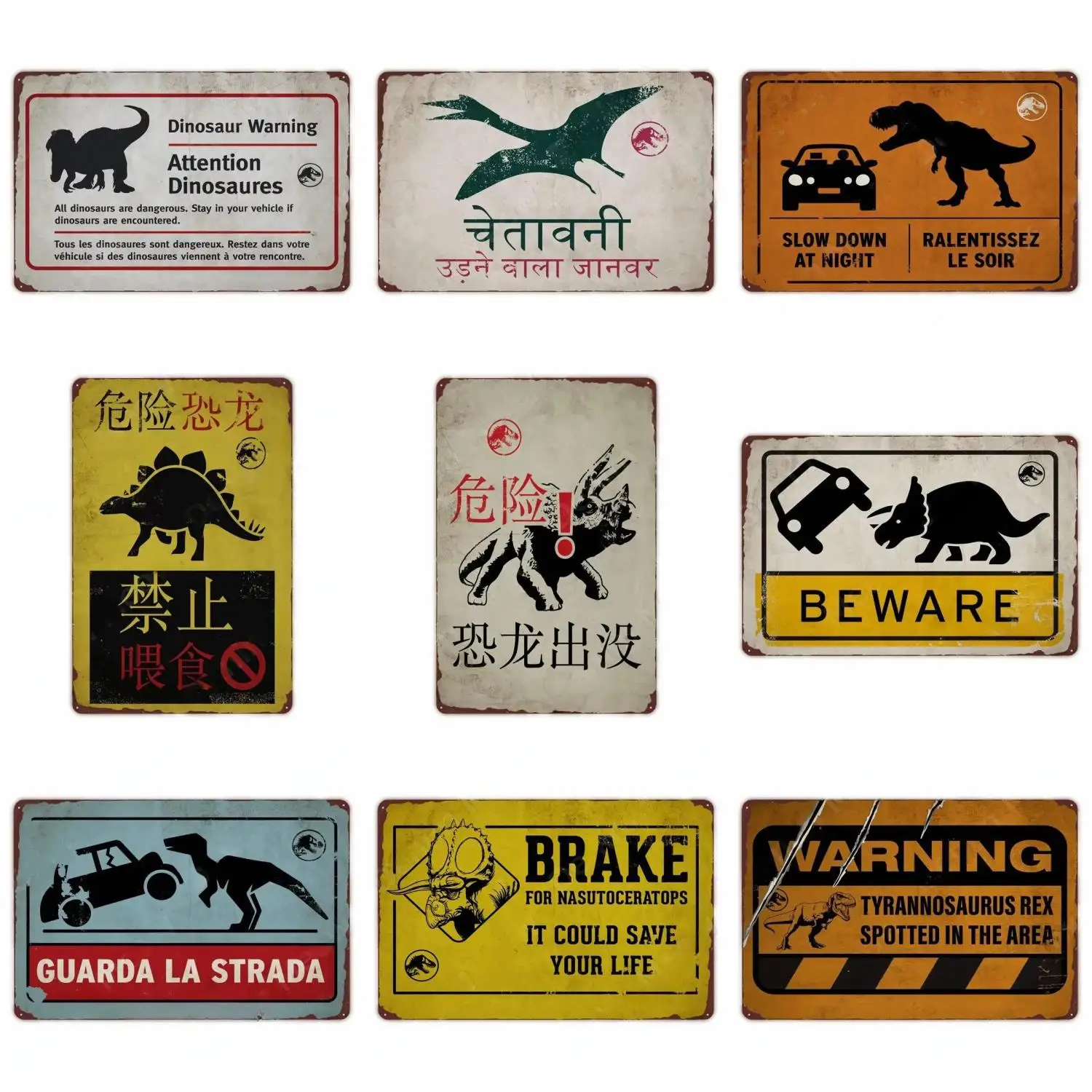 Fj Metal Tin Signs … - image