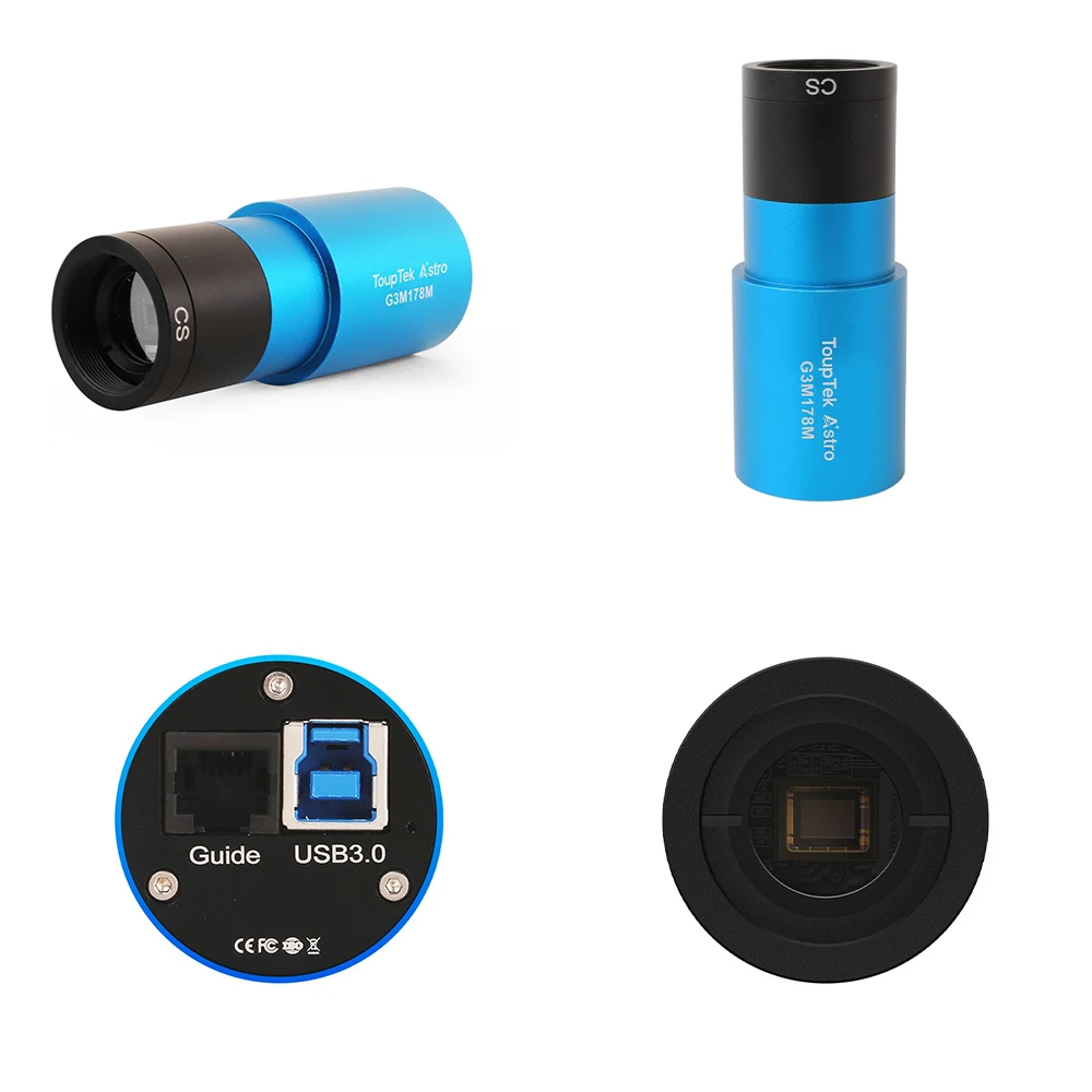 ToupTek G3M178M IMX178 USB3.0 1/1.8 inch optical format electronic camera Guide Planetary Camera Mono Astronomical Photography