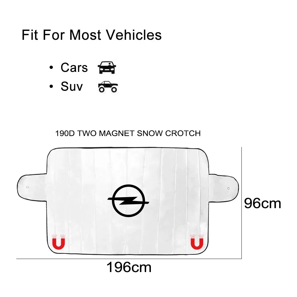 غطاء واقي أمامي للسيارة من الزجاج الأمامي ، إكسسوارات سيارات ، أوبل كورسا سي دي أسترا ح جي كيه إنسيجنيا فيكترا سي بي ميريفا زافيرا تيجرا #6
