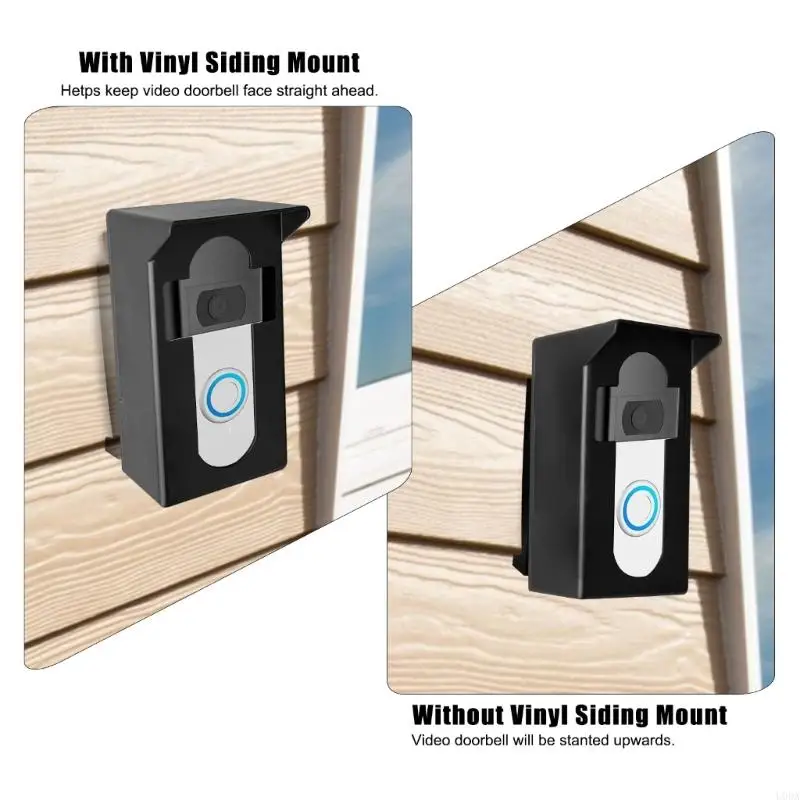  Doorbells Rain Cover Rings Doorbells Metal Doorbells Weather-Blocking Cover Protecting For Most Doorbells