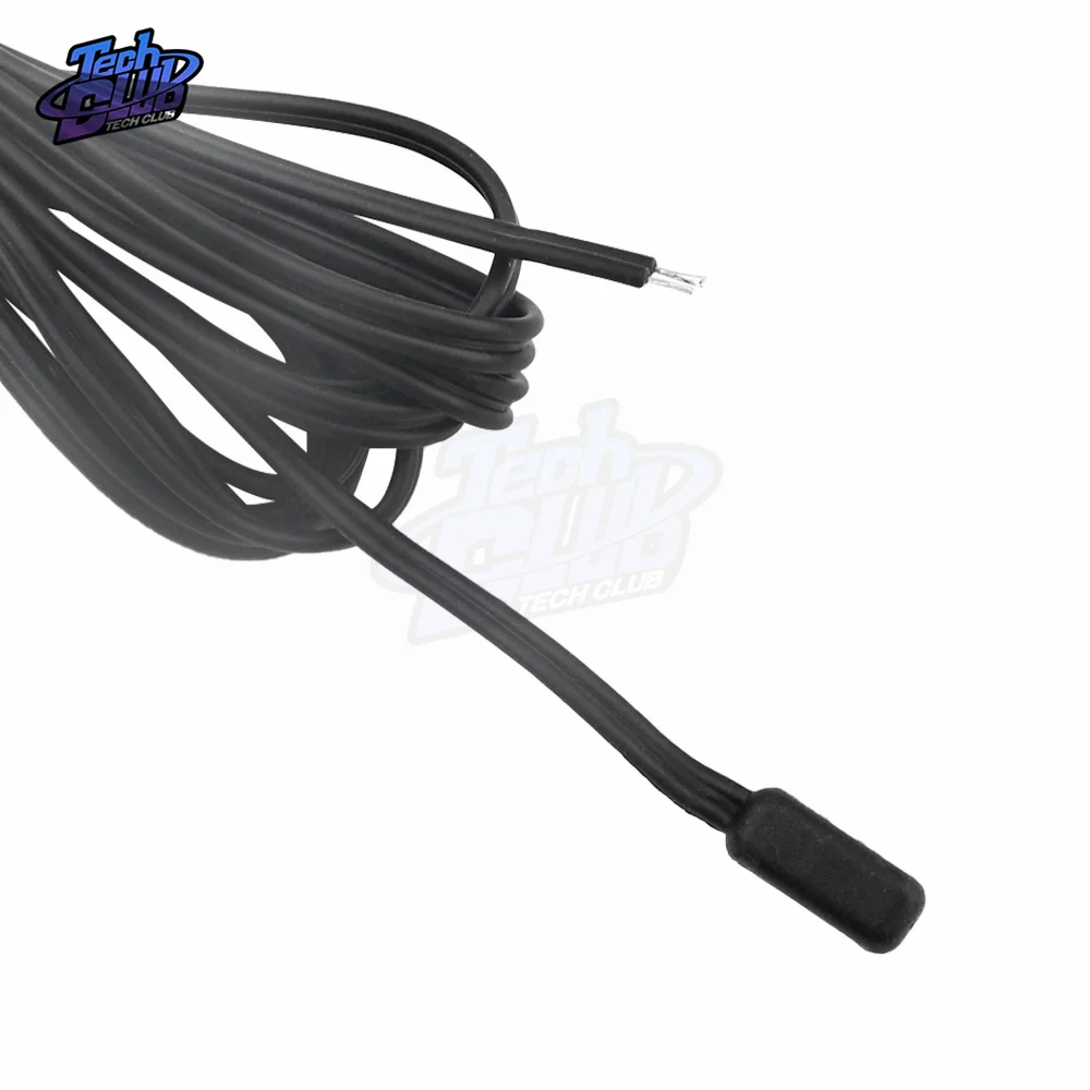 1M Super Waterproof Probe TPE Integrated Temperature Sensor NTC10K Thermal Resistance Anti-Corrosion B3435