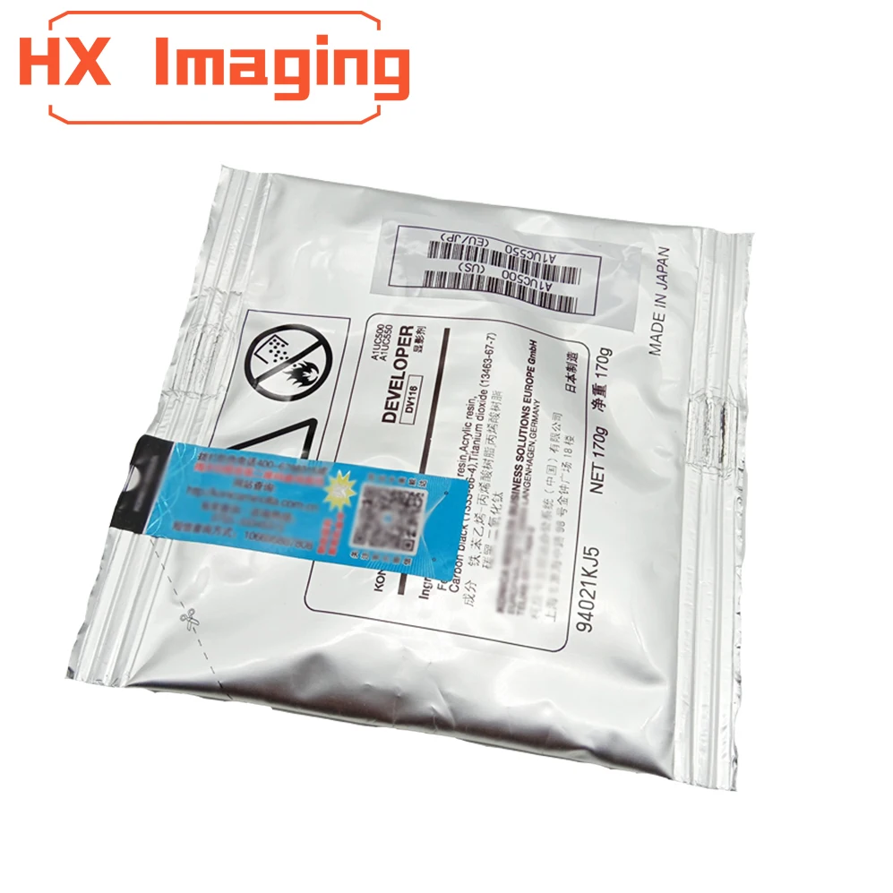 DV116 Developer Powder For Konica Minolta Bizhub 184 185 191 195 164 215 235 DV-116 A1UC500 A1UC550 170g/bag