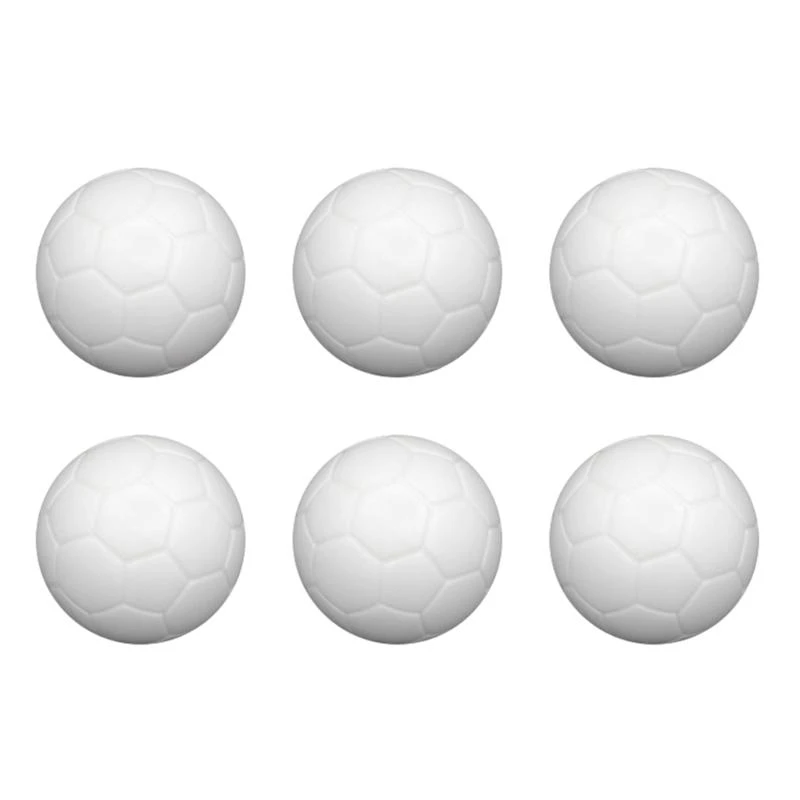 

Mini Table Football Balls, 36 -мм столовые футбольные футбольные шарики, мини -белые настольные игры футбольные шарики