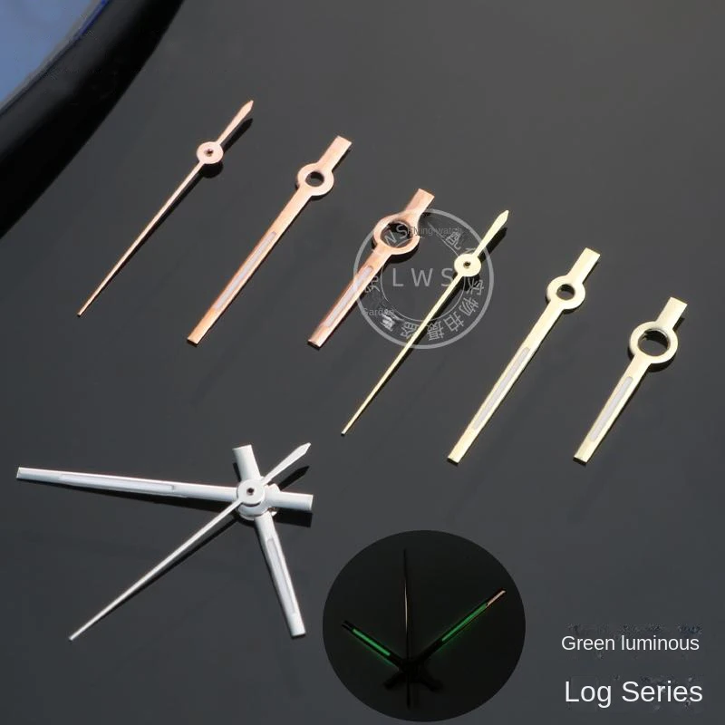 NH35 NH36 Movement Modified Watch Hands Green Blue Luminous For Rolex Water Ghost Datejust Silver Gold Rose Hands Second Hand