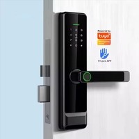 Smart Lock Wifi Tuya Ttlock App Control Fingerprint Electronic Digital Touch Screen Keypad Code Key Smart Door Lock