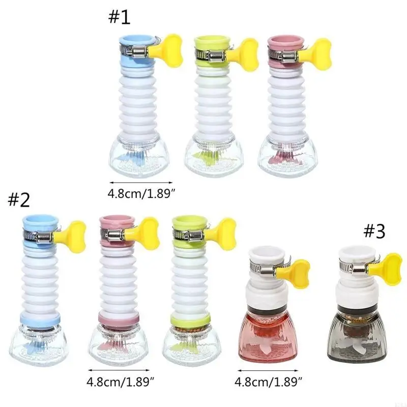 K3KA Retractable Faucet Adapter Anti-Splash-Filter Universal Küchenzubehör