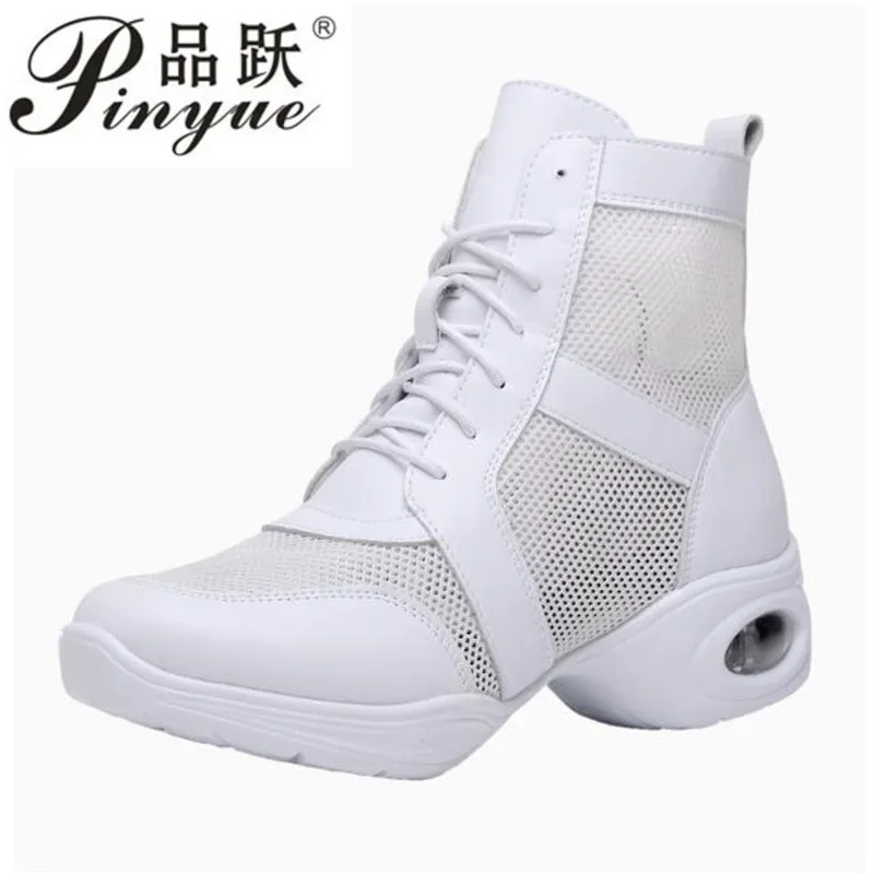 

Новый сезон 5 см, высокие танцевальные туфли с мягкой подошвой и сеткой, дышащая обувь для квадратных танцев, обувь для джазовых танцев, танцевальная обувь для подростков и взрослых